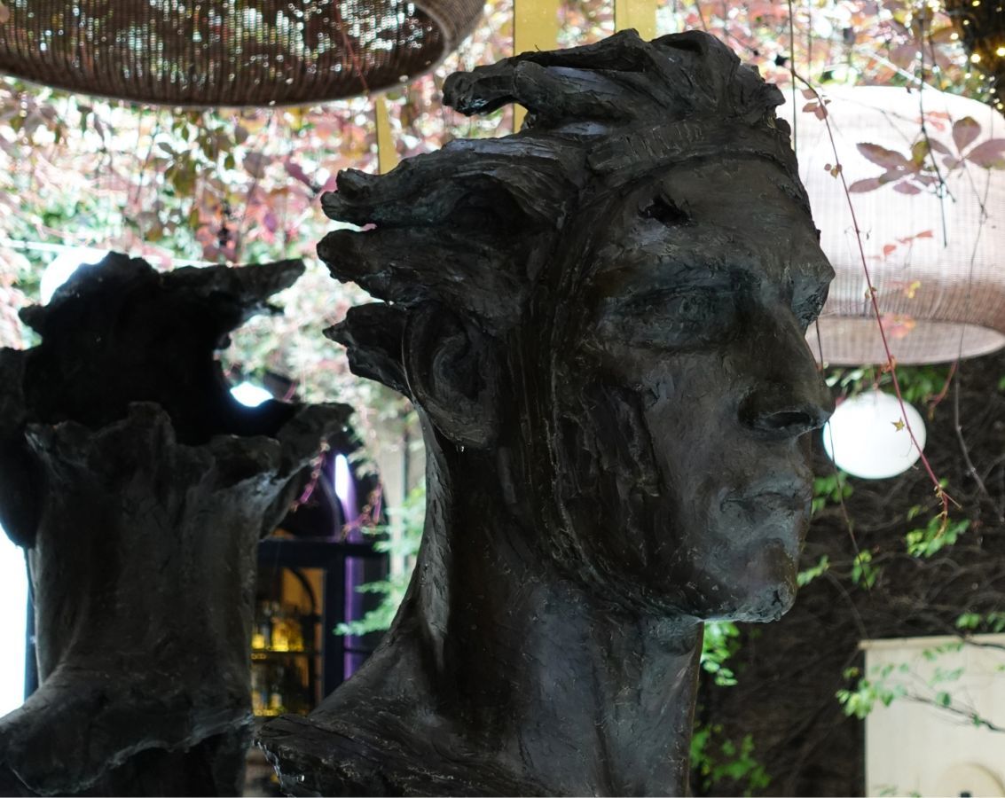 Christophe Charbonnel statues art bronze exposition Champs Elysées 8e arrondissement